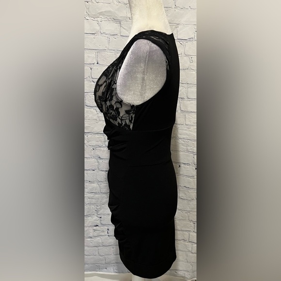 Ruby Rox Lace Black Dress Size Medium - Picture 3 of 7